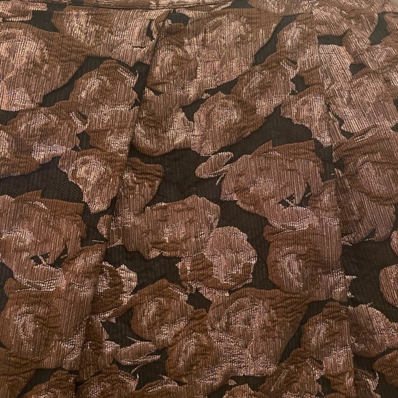 Pink Tartan Rose Gold Jacquard bubble skirt - Picture 3 of 7